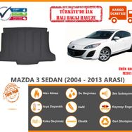 Mazda 3 Sedan 2004-2013 Halı Bagaj Havuzu