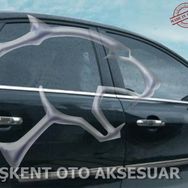 Mazda 3 Sedan 2009 Üzeri 4 Parça Krom Cam Çıtası