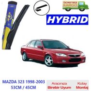 Mazda 323 RBW Hybrid 1998-2003 Silecek Takımı