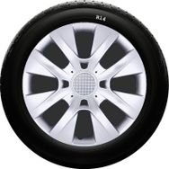 Mazda SKS-SJS 225 14 İnç 4 Adet Jant Kapağı