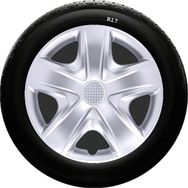 Mazda SKS-SJS 500 17 İnç 4 Adet Jant Kapağı