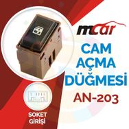 Mcar Doğan Slx Kartal Slx-Sağ Tekli Cam Açma Kapama Düğmesi