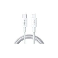 Mcdodo CA-2770 60 W USB-C to USB-C Beyaz 1.2 m Şarj ve Data Kablosu