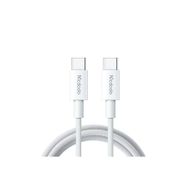 Mcdodo CA-2770 60 W USB-C to USB-C Beyaz 1.2 m Şarj ve Data Kablosu
