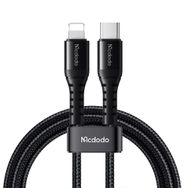 Mcdodo CA-5631 36 W 3 A USB-C to Lightning 1 m Siyah Şarj ve Data Kablosu