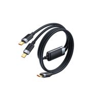 Mcdodo CA-6780 1.5 mt Siyah 100W 2'si 1 Arada Type-C to Type-C Kablo