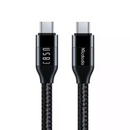 Mcdodo CA-7132 Type-C to Type-C USB 3 100 W 1.2 m Siyah Data Aktarım ve Şarj Kablosu