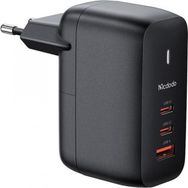 Mcdodo Ch-0291 Gan 65w 2xtype-c 1xusb 3 Girişli Siyah Hızlı Şarj Adaptörü