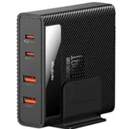 Mcdodo CH-1802 100 W 2X Type-C Girişli Siyah Powigan Hızlı Şarj İstasyonu