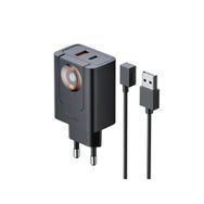 Mcdodo CH-3700 30W 2'si 1 Arada Kablosuz Apple Watch ve Seyahat Şarj Adaptörü