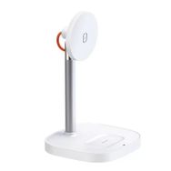 Mcdodo CH-7340 2 in 1 15W Magsafe iPhone Air Pods Kablosuz Şarj Standı