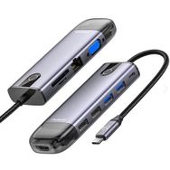 Mcdodo Hu-7420 Hdmı Ethernet Vga 10 İn 1 Usb Hub Çoğaltıcı Çoklayıcı