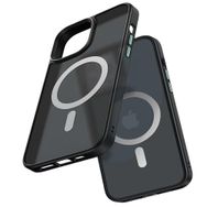 Mcdodo iPhone 12 Pro Max Mat Siyah Magsafe Telefon Kılıfı