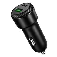 Mcdodo Pd Type-C Quıck Car 36W Siyah Charger Dual
