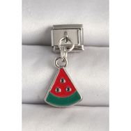 MCM Group 316L Çelik Gümüş Renk Karpuz Dilim Nomination Charm
