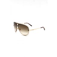 MCM Unisex MCM 143S 210,Güneş Gözlüğü,METAL ALTIN Çerçeve KAHVERENGİ Cam,63