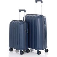 Mcs V305 Lacivert Orta-Kabin 2'li Polipropilen Valiz Seti