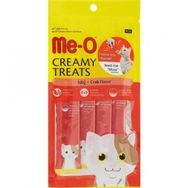 Me-O 4 X 15 gr Creamy Treats Yengeçli Sıvı Kedi Ödülü