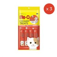 Me-O 4x15 g 3'lü Paket Creamy Treats Yengeçli Krem Kedi Ödül Maması