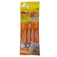 Me-O 4x15 gr Meo Creamy Tavuk ve Bal Kabağı Lezzetli Kedi Ödül Maması