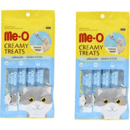 Me-O Creamy Tavuk ve Ciğerli Krema 4x15 gr 2 Adet Kedi Ödülü