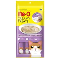 Me-O Creamy Treats Deniz Tarağı Ve Ton Balıklı 4x15 gr Kedi Ödül Maması