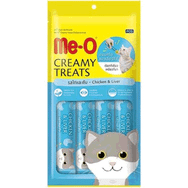 Me-O Creamytreats Tavuklu ve Ciğerli 15 gr X 4 Jel Mama