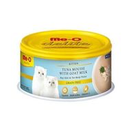 Me-O Delite Tahılsız Keçi Sütlü ve Ton Balıklı 80 gr Yavru Kedi Konservesi