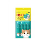 Me-O Kremalı Kurutulmuş Füme Ton Balıklı Tütsülenmiş Balık Lezzeti 4x15 gr Kedi Sıvı Ödül Maması