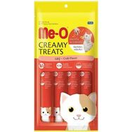 Me-O Kremalı Yengeçli Sıvı 4x15 gr Kedi Ödül Maması