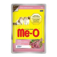 Me-o Kuzu Etli Yavru Kedi Yaş Maması 80 Gr
