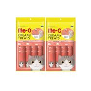 Me-O Neo Creamy Treats Somonlu Yaş Özel 2 Adet 4x15 gr Kedi Ödül Maması