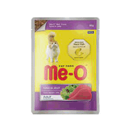 Me-O Ton Balıklı Jöleli Pouch Yetişkin 80 gr Kedi Yaş Maması