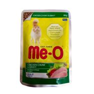 Me-O Yetişkin Tavuklu ve Soslu Yaş 80 gr Kedi Maması