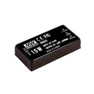 Mean Well DKA15A-15 15W Regüleli Tek Ve İki Çıkış DC-DC Dönüştürücü