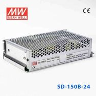 MeanWell SD-150B-24 18~36VDC>24VDC 6.3Amp Güç Kaynağı