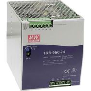 MeanWell TDR-960-24 24VDC 40.0Amp DIN Rail Trifaze Güç Kaynağı