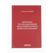 Medeni Yargıda Usul Kurallarına Aykırılığın Anayasa Mahkemesince Bireysel Başvuru Yoluyla Denetlenmesi - Süleyman Burak Gündoğdu