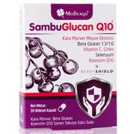 Medicago Sambuglucan Q10 20 Kapsül