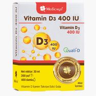 Medicago Vitamin D3 400 IU 30 ml Damla