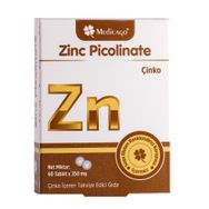 Medicago Zinc Picolinate İçeren 60 Tablet