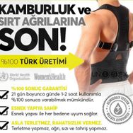 Medikal Ortopedik Manyetik Dik Duruş Korsesi