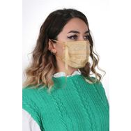Meditex T-1 Gümüş İyonlu Boyundan Askılı Yıkanabilir Taşlı Maske