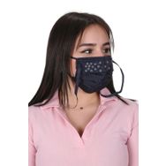 Meditex T-2 Gümüş İyonlu Boyundan Askılı Yıkanabilir Taşlı Maske