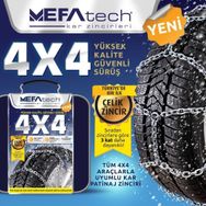 Mefatech 235/70R16 4x4 Çelik Gövde Oto Kar Zinciri