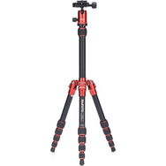 Mefoto Red A0350Q0R BackPacker Travel Tripod Kit