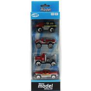 Mega 4'lü Die Cast İtfaiye Seti