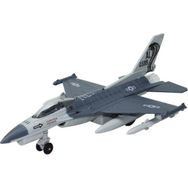 Mega Çek Bırak Metal F-16 Sesli Işıklı Benzeri Beyaz Savaş Uçağı