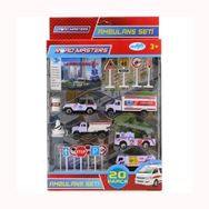 Mega JP9105 Kamyonlu Metal Ambulans Seti