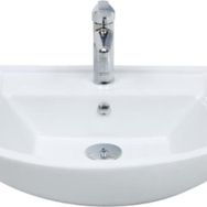 Mega Olivin 65 cm Hilton Dolap Uyumlu Etejerli Lavabo